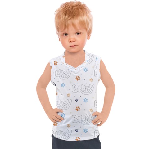 Bluey, Bluey Merch, Bluey Pattern, Bluey Bluey, Bingo, Bluey Design, Bluey Dog Kids  Sport Tank Top by avitendut