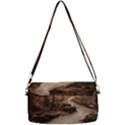 Path Trees Forest Fantasy Removable Strap Clutch Bag View2