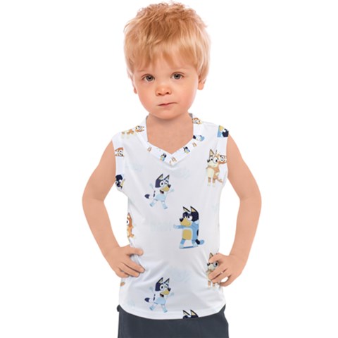 Bluey, Bluey Merch, Bluey Pattern, Bluey Bluey, Bingo, Bluey Design, Bluey Dog Kids  Sport Tank Top by avitendut