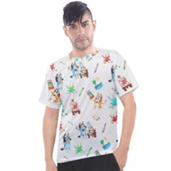 Bluey, Bluey Merch, Bluey Pattern, Bluey Bluey, Bingo, Bluey Design, Bluey Dog Men s Sport Top by avitendut