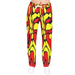 Rby 127 Women Velvet Drawstring Pants by ArtworkByPatrick