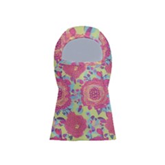 Mid Century Retro Floral 1970s 1960s Pattern 82 Balaclava Face Mask by violetheavensky