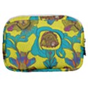 Mid Century Retro Floral 1970s 1960s Pattern 60 Make Up Pouch (Small) View2