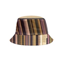 Books Bookshelves Office Fantasy Background Artwork Book Cover Apothecary Book Nook Literature Libra Bucket Hat (kids) by Posterlux
