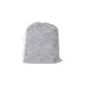Light Grey Snake Drawstring Pouch (Small) View2