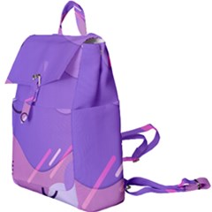 Colorful Labstract Wallpaper Theme Buckle Everyday Backpack by Anend