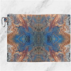 Pour Repeats Canvas Cosmetic Bag (xxxl) by kaleidomarblingart
