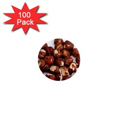 Hazelnuts 1  Mini Button (100 Pack) by hlehnerer