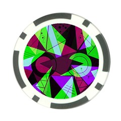 Modern Art Poker Chip by Siebenhuehner