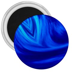Wave 3  Button Magnet by Siebenhuehner