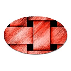 Modern Art Magnet (oval) by Siebenhuehner