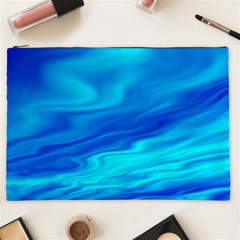 Blue Cosmetic Bag (xxl) by Siebenhuehner