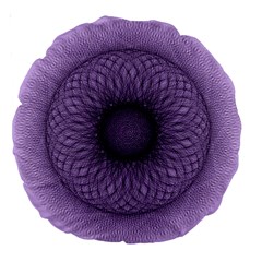 Mandala 18  Premium Round Cushion  by Siebenhuehner