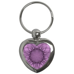 Mandala Key Chain (heart) by Siebenhuehner