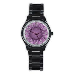 Mandala Sport Metal Watch (black) by Siebenhuehner