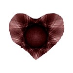 Spirograph 16  Premium Heart Shape Cushion  Back