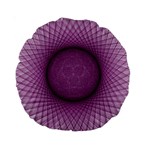 Spirograph 15  Premium Round Cushion  Back