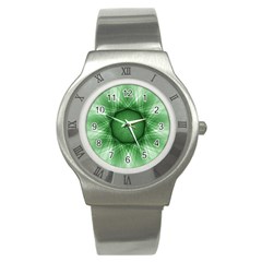 Spirograph Stainless Steel Watch (unisex) by Siebenhuehner