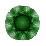 Spirograph 15  Premium Round Cushion  Back