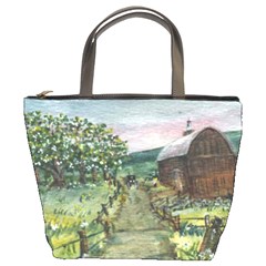  amish Apple Blossoms  By Ave Hurley Of Artrevu   Bucket Bag by ArtRave2