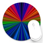 Design 8  Mouse Pad (Round) Front