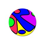 Abstract Magnet 3  (Round) Front