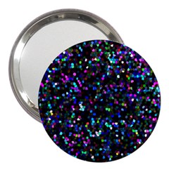 Glitter 1 3  Handbag Mirror by MedusArt