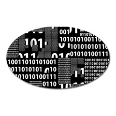 Beauty Of Binary Magnet (oval) by StuffOrSomething