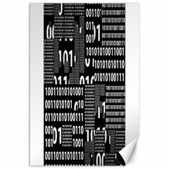 Beauty Of Binary Canvas 24  X 36  (unframed) by StuffOrSomething