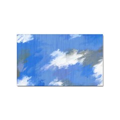 Abstract Clouds Sticker (rectangle) by StuffOrSomething
