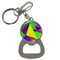 Abstract Bottle Opener Key Chain by Siebenhuehner