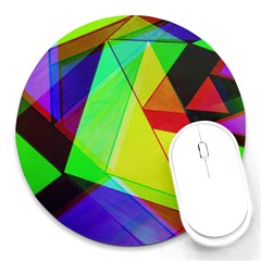 Moderne 8  Mouse Pad (round) by Siebenhuehner