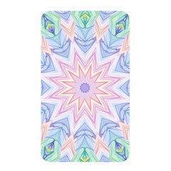 Soft Rainbow Star Mandala Memory Card Reader (rectangular) by Zandiepants