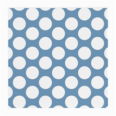 Blue Polkadot Glasses Cloth (medium) by Zandiepants