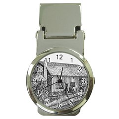 Sugarcreek ` Ave Hurley - Artrave -  Money Clip With Watch by ArtRave2