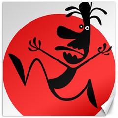 Running Man Canvas 20  X 20  (unframed) by StuffOrSomething