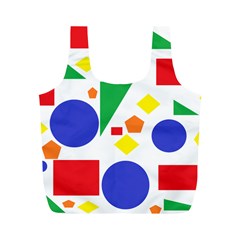 Random Geometrics Reusable Bag (m) by StuffOrSomething