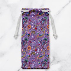 Purple Paisley Jewelry Bag by StuffOrSomething