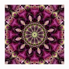 Purple Flower Glasses Cloth (medium) by Zandiepants