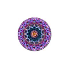 Purple Lotus Golf Ball Marker 4 Pack by Zandiepants