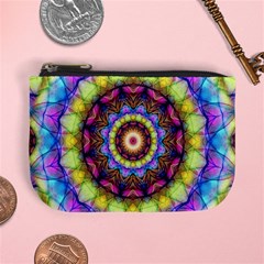 Rainbow Glass Coin Change Purse by Zandiepants