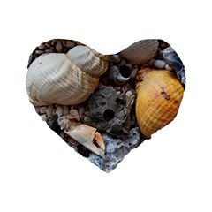 Beach Treasures 16  Premium Heart Shape Cushion  by StuffOrSomething