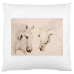 Tender Approach  Large Cushion Case (single Sided)  by TonyaButcher