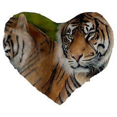 Soft Protection 19  Premium Heart Shape Cushion by TonyaButcher