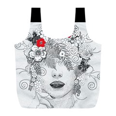 Flower Child Reusable Bag (l) by StuffOrSomething