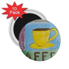 Kaffe Painting 2 25  Button Magnet (10 Pack) by StuffOrSomething