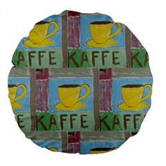 Kaffe Painting 18  Premium Round Cushion  by StuffOrSomething