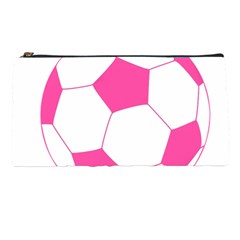 Soccer Ball Pink Pencil Case by Designsbyalex