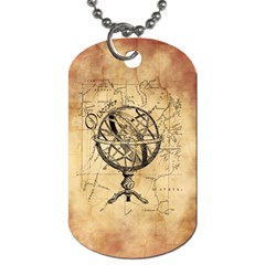 Discover The World Dog Tag (one Sided) by StuffOrSomething