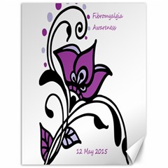 2015 Awareness Day Canvas 12  X 16  (unframed) by FunWithFibro